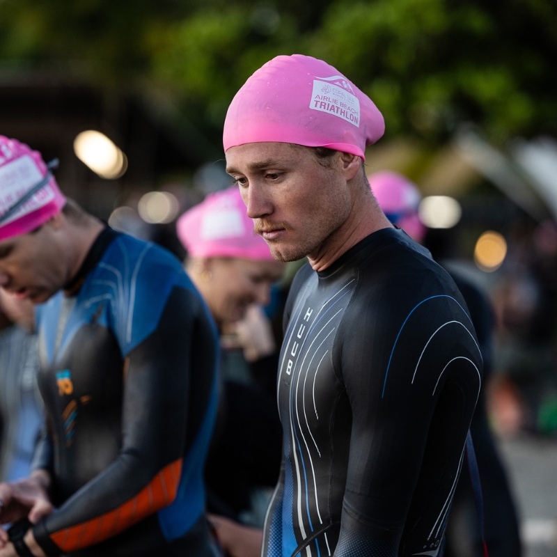 airlie beach triathlon custom swimming caps sample 01